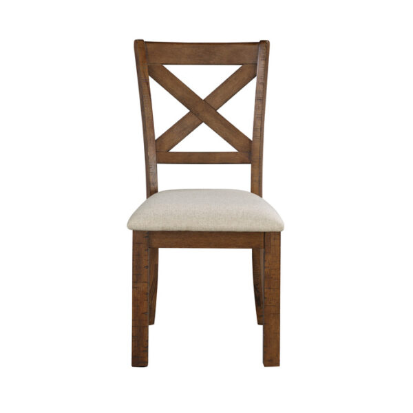 Brown Bonner Collection Side Chair By Homelegance 7