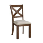 Brown Bonner Collection Side Chair By Homelegance Dining Room Furniture Mobilia Cleopatra 12 Brown Bonner Collection Side Chair By Homelegance 12