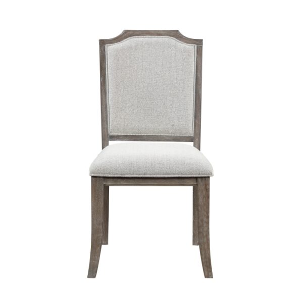 Brown gray Garner Collection Side Chair By Homelegance 7