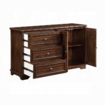 Franklin 4PC Pack Bedroom Set in Brushed Walnut Finish By ACME Luxury Bedroom Sets Mobilia Cleopatra 30 Franklin 4PC Pack Bedroom Set in Brushed Walnut Finish By ACME 30