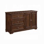 Franklin 4PC Pack Bedroom Set in Brushed Walnut Finish By ACME Luxury Bedroom Sets Mobilia Cleopatra 31 Franklin 4PC Pack Bedroom Set in Brushed Walnut Finish By ACME 31