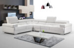 2119 Sectional White p9495 By ESF Furniture ESF Furniture Mobilia Cleopatra 11 2119 Sectional White p9495 By ESF Furniture 11