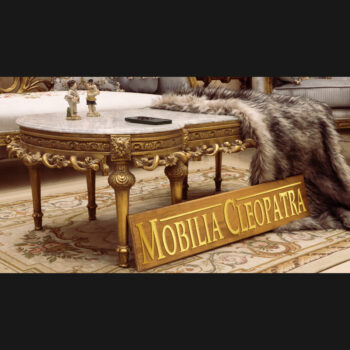 Handmade Azure Coffee Table set