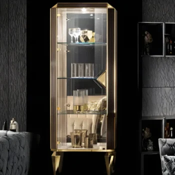 High Gloss Lacquer Mat Diamante China by Arredoclassic