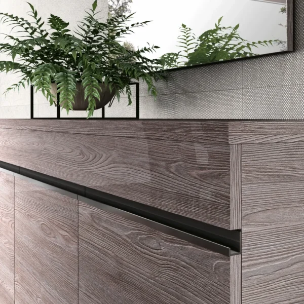 High Gloss Lacquer Viola Dining Room Set