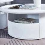 CT5003WH 2PC Set Wooden Nesting Coffee Table By Artisan Furniture - Image 6