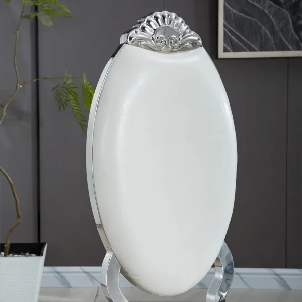 DC3000 Two Stainless Steel and Leather Dining Chairs by Artisan Furniture - Image 10