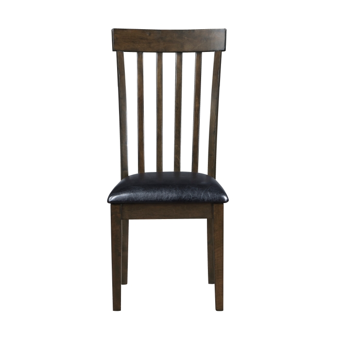 Espresso Rutland Collection Daisy Collection Side Chair By Homelegance