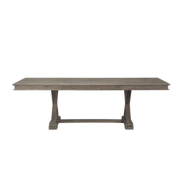 Driftwood light brown Cardano Collection Dining table By Homelegance 7
