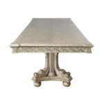 Platinum gold Catalonia Collection Dining table By Homelegance 17
