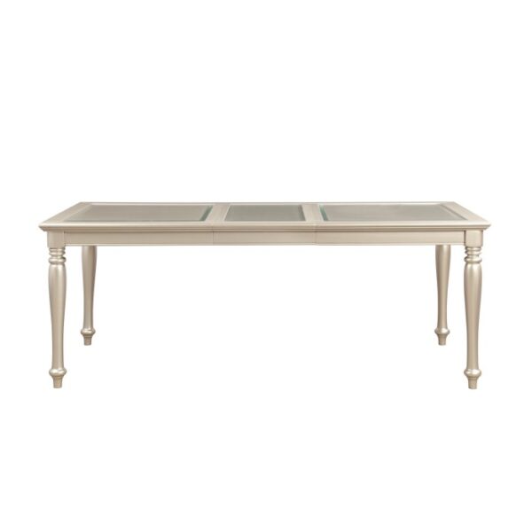 Silver Celandine Collection Dining table By Homelegance 8