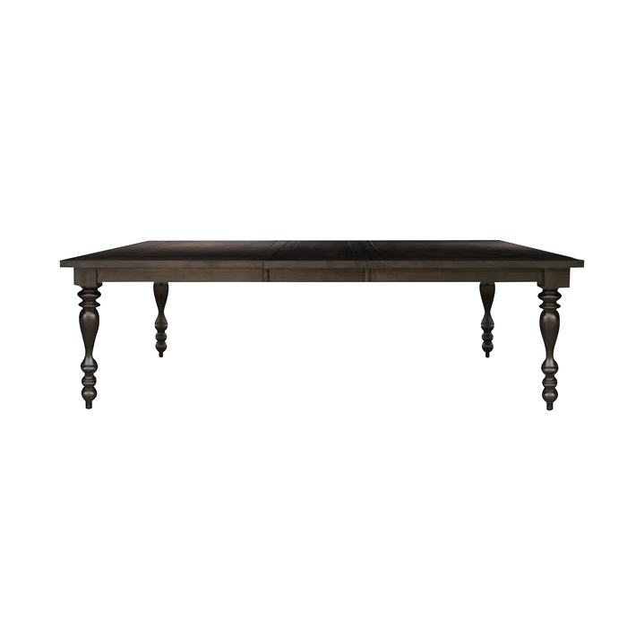 Grayish Brown Begonia Collection Dining table By Homelegance 7