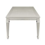 Silver Bevelle Collection Dining table By Homelegance Luxury Dining Tables Mobilia Cleopatra 14 Silver Bevelle Collection Dining table By Homelegance 14