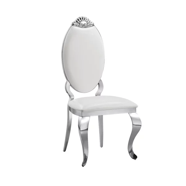 DC3000 Stainless Steel and Leather Dining Chairs by Artisan Furniture 25