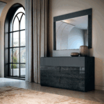 Mat Onyx Bedroom Set p13500 By ESF Furniture Luxury Bedroom Sets Mobilia Cleopatra 33 Mat Onyx Bedroom Set p13500 By ESF Furniture 33