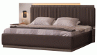 Elvis King size Storage Bed with light in headboard