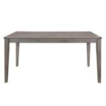 Brownish gray Woodrow Collection Dining table By Homelegance Luxury Dining Tables Mobilia Cleopatra 11 Brownish gray Woodrow Collection Dining table By Homelegance 11