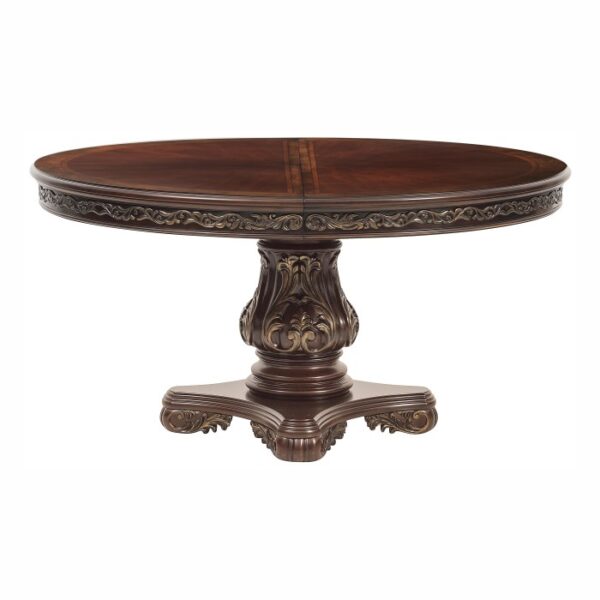 Cherry Deryn Park Collection Round Dining table By Homelegance 6