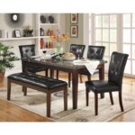 Dark cherry Decatur Collection Dining table By Homelegance Luxury Dining Tables Mobilia Cleopatra 8 Dark cherry Decatur Collection Dining table By Homelegance 8