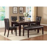 Espresso Teague Collection Dining table By Homelegance 8