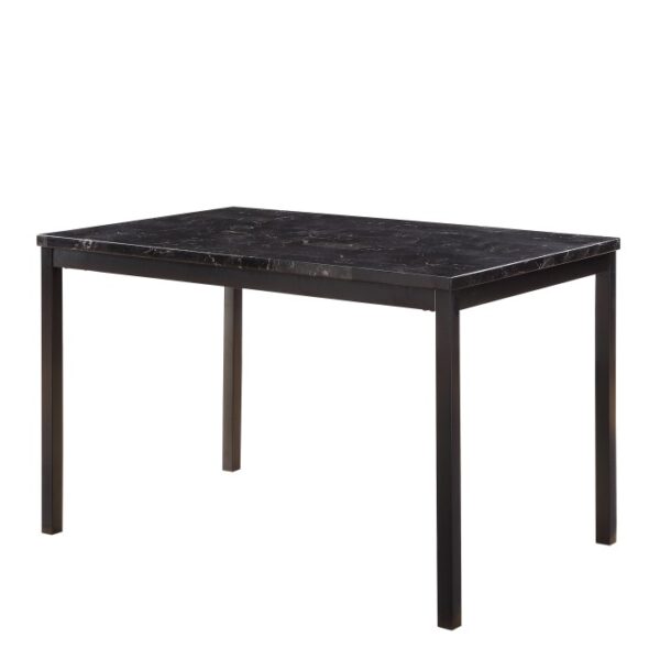Black Metal Tempe Collection Dining table By Homelegance 7