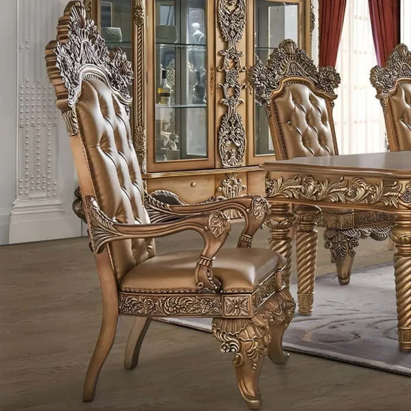 Victorian 7Pc Dining Set HD-1816 By Homey Design - Image 6