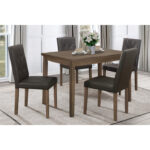 Walnut Ahmet Collection Dining table By Homelegance Luxury Dining Tables Mobilia Cleopatra 11 Walnut Ahmet Collection Dining table By Homelegance 11
