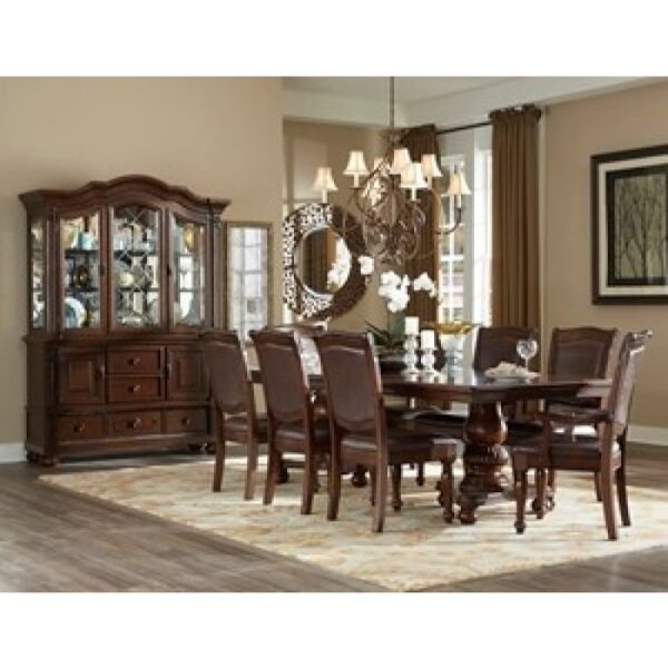 Brown Cherry Rectangular Lordsburg Collection Dining Table By Homelegance 8