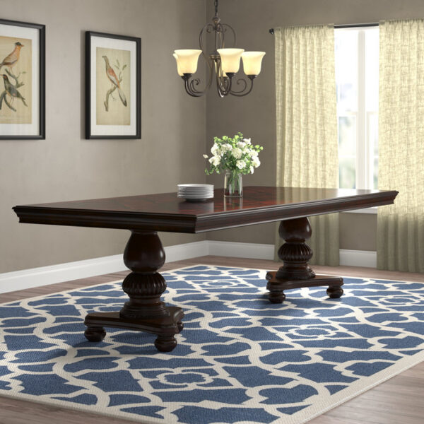 Brown Cherry Rectangular Lordsburg Collection Dining Table By Homelegance 9