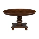 Brown Cherry Round Lordsburg Collection Dining Table By Homelegance Luxury Dining Tables Mobilia Cleopatra 9 Brown Cherry Round Lordsburg Collection Dining Table By Homelegance 9
