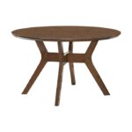 Light Oak Edam Collection Dining Table By Homelegance 7