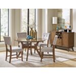 Light Oak Edam Collection Dining Table By Homelegance 8