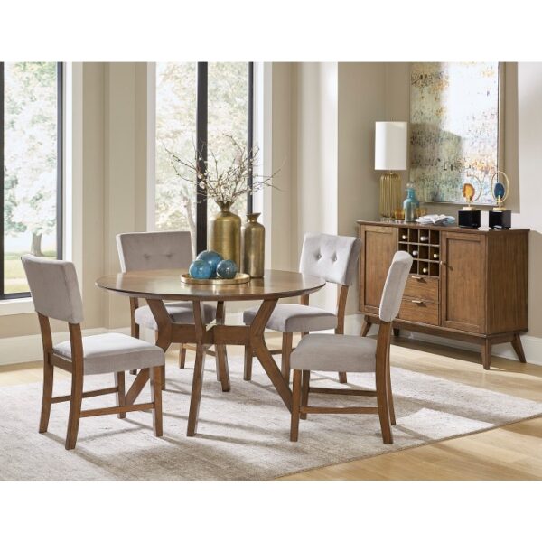 Light Oak Edam Collection Dining Table By Homelegance 6