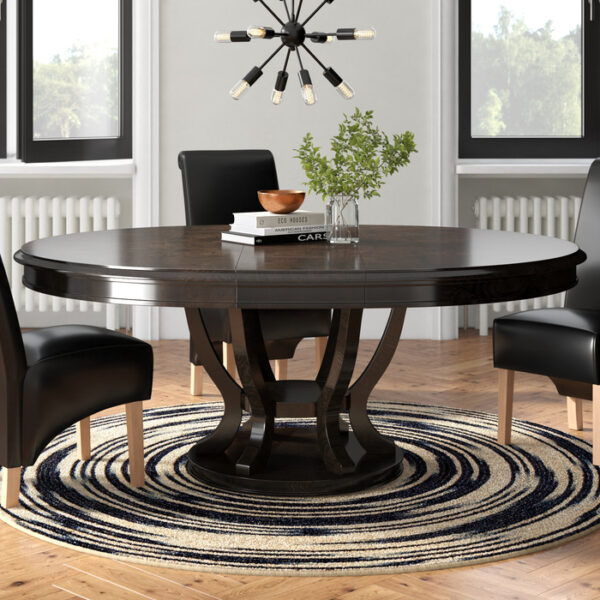 Espresso Oval Pedestal Table Savion Collection Dining Table By Homelegance 10