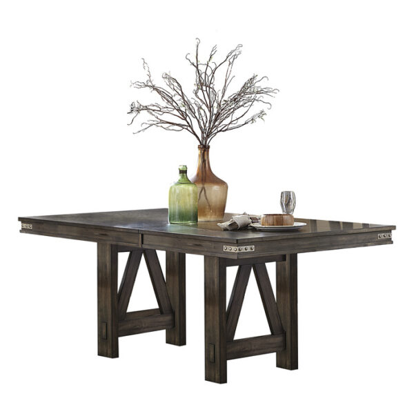 Brown Mattawa Collection Dining Table By Homelegance 6