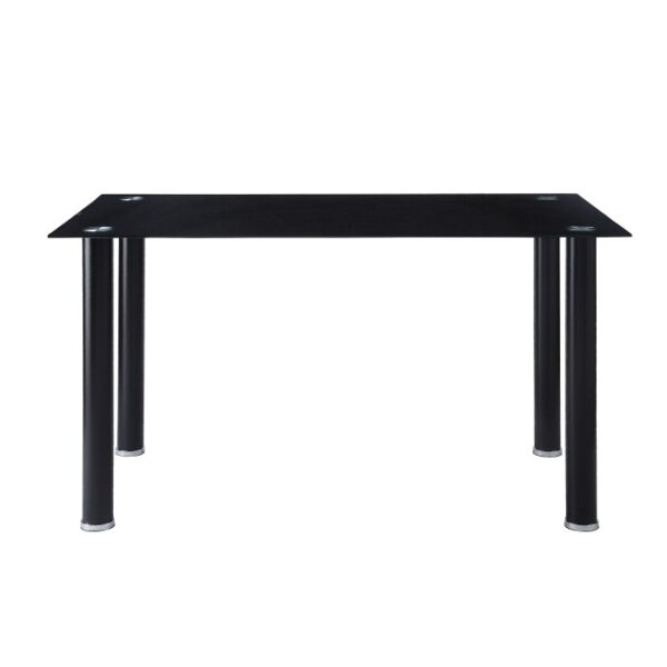 Black metal Florian Collection Dining Table By Homelegance 6