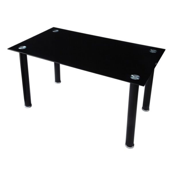 Black metal Florian Collection Dining Table By Homelegance 7