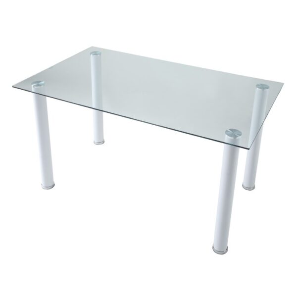 White Florian Collection Dining Table By Homelegance 7