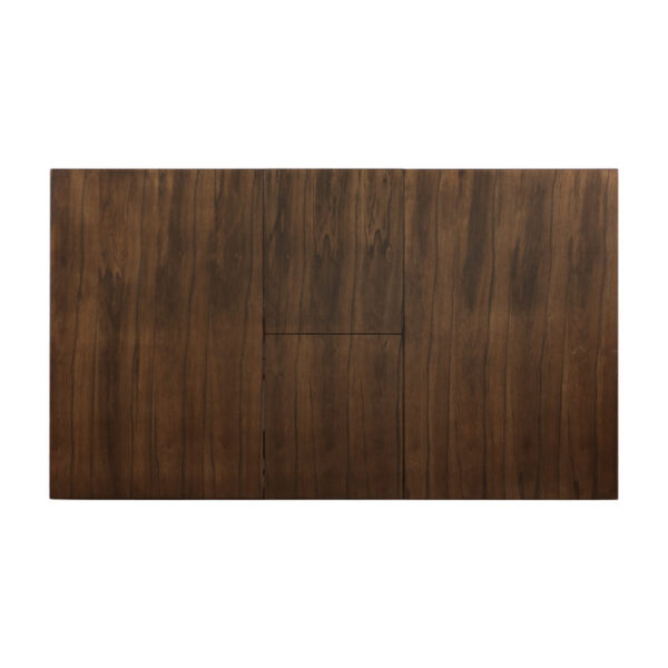 Light rustic brown Wieland Collection Dining Table By Homelegance 9