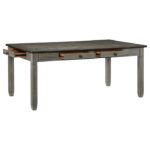 Coffee and antique gray Granby Collection Dining Table By Homelegance Luxury Dining Tables Mobilia Cleopatra 14 Coffee and antique gray Granby Collection Dining Table By Homelegance 14