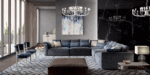 Italian Living Room Piuma Sectional p12619 By ESF Furniture 15