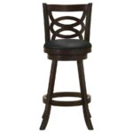 Calecita Swivel Bar Stools with Upholstered Seat Cappuccino (Set of 2) 101930 By Coaster Furniture 18
