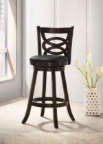 Calecita Swivel Bar Stools with Upholstered Seat Cappuccino (Set of 2) 101930 By Coaster Furniture 15