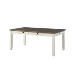 Antique white and rosy brown Granby Collection Dining Table By Homelegance Luxury Dining Tables Mobilia Cleopatra 16 Antique white and rosy brown Granby Collection Dining Table By Homelegance 16