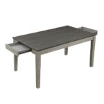 Dark gray and light gray Armhurst Collection Dining Table By Homelegance Luxury Dining Tables Mobilia Cleopatra 16 Dark gray and light gray Armhurst Collection Dining Table By Homelegance 16