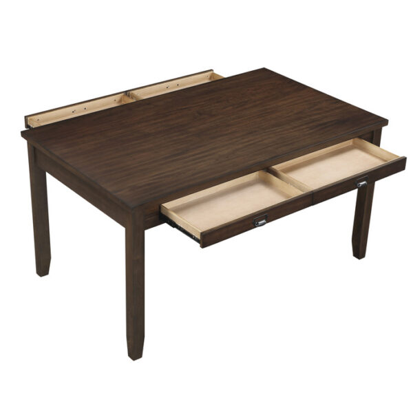 Dark Cherry Binghampton Collection Dining Table By Homelegance 10