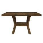 Brown Darla Collection Dining Table By Homelegance 11