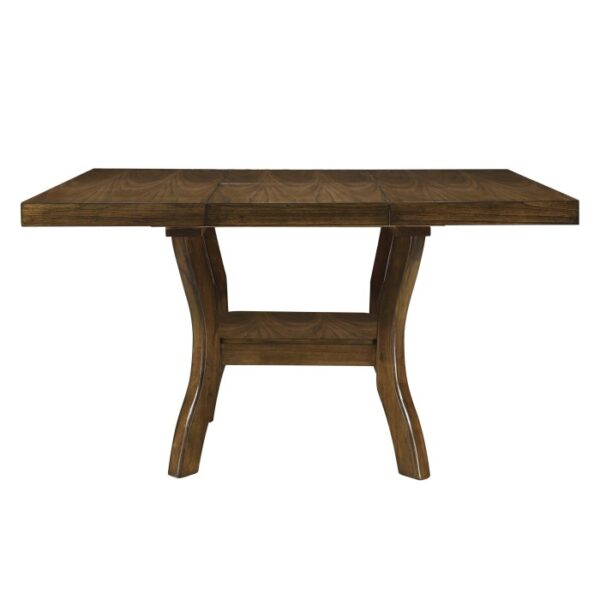 Brown Darla Collection Dining Table By Homelegance 7