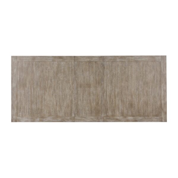 Wire brushed brownish gray Southlake Collection Dining Table By Homelegance 10