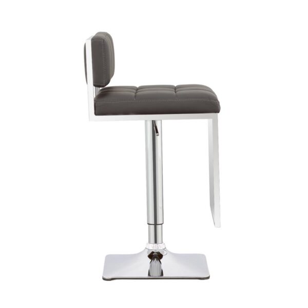 Alameda Adjustable Bar Stool Chrome and Gray 100195 By Coaster Furniture 11